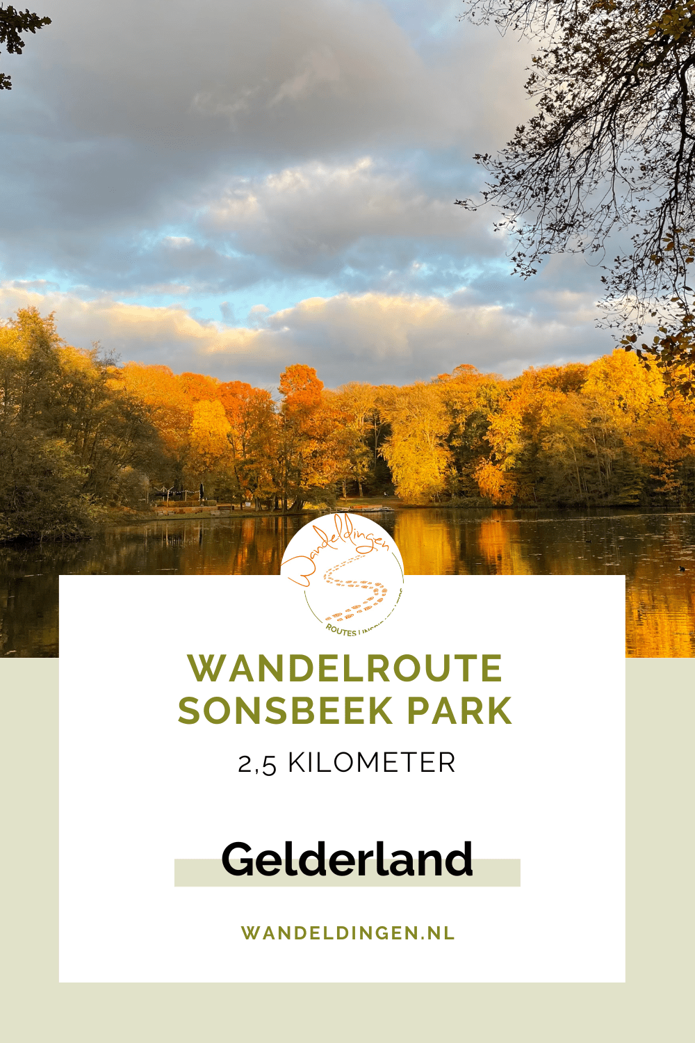 Wandelroute Sonsbeekpark