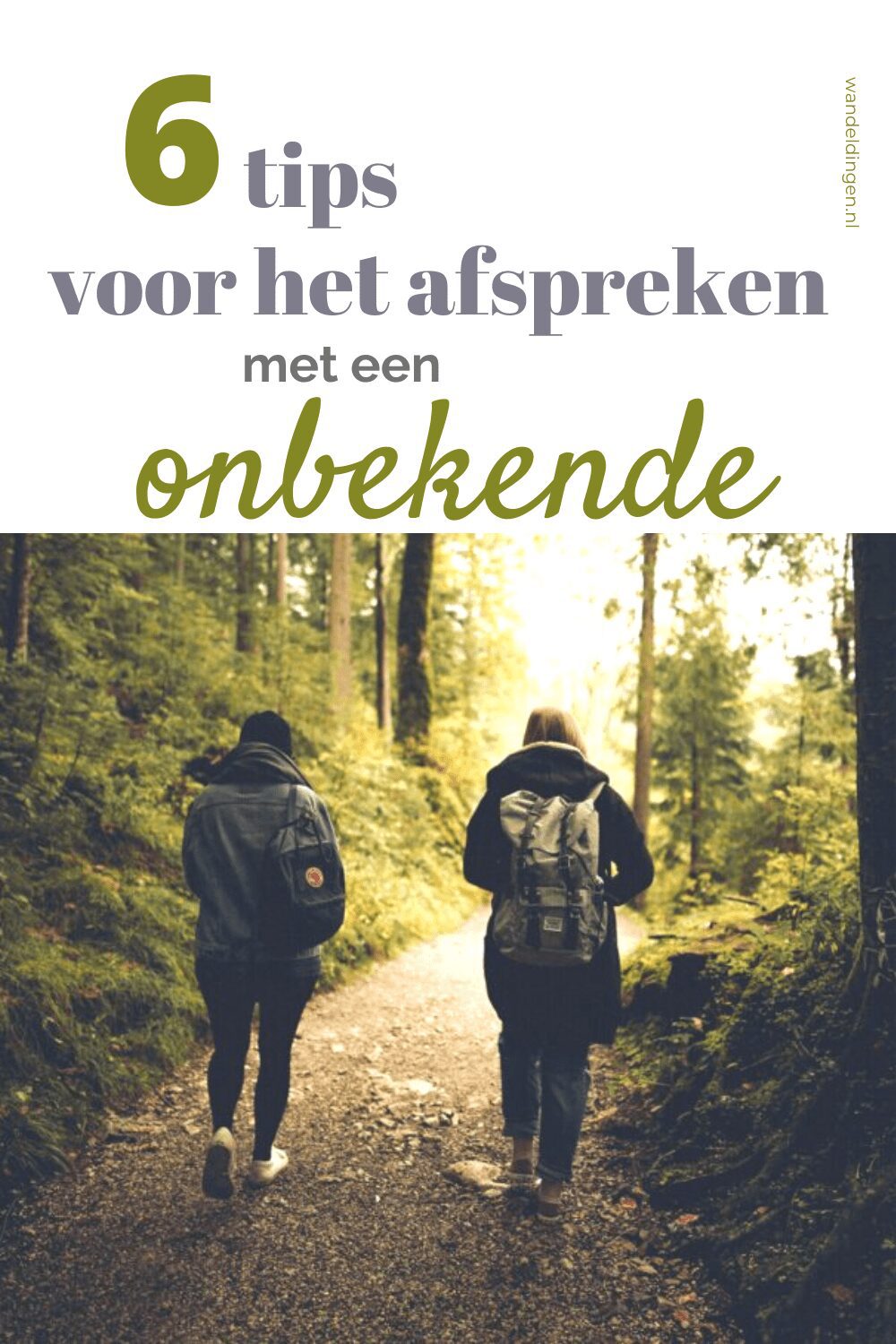 veilig wandelen