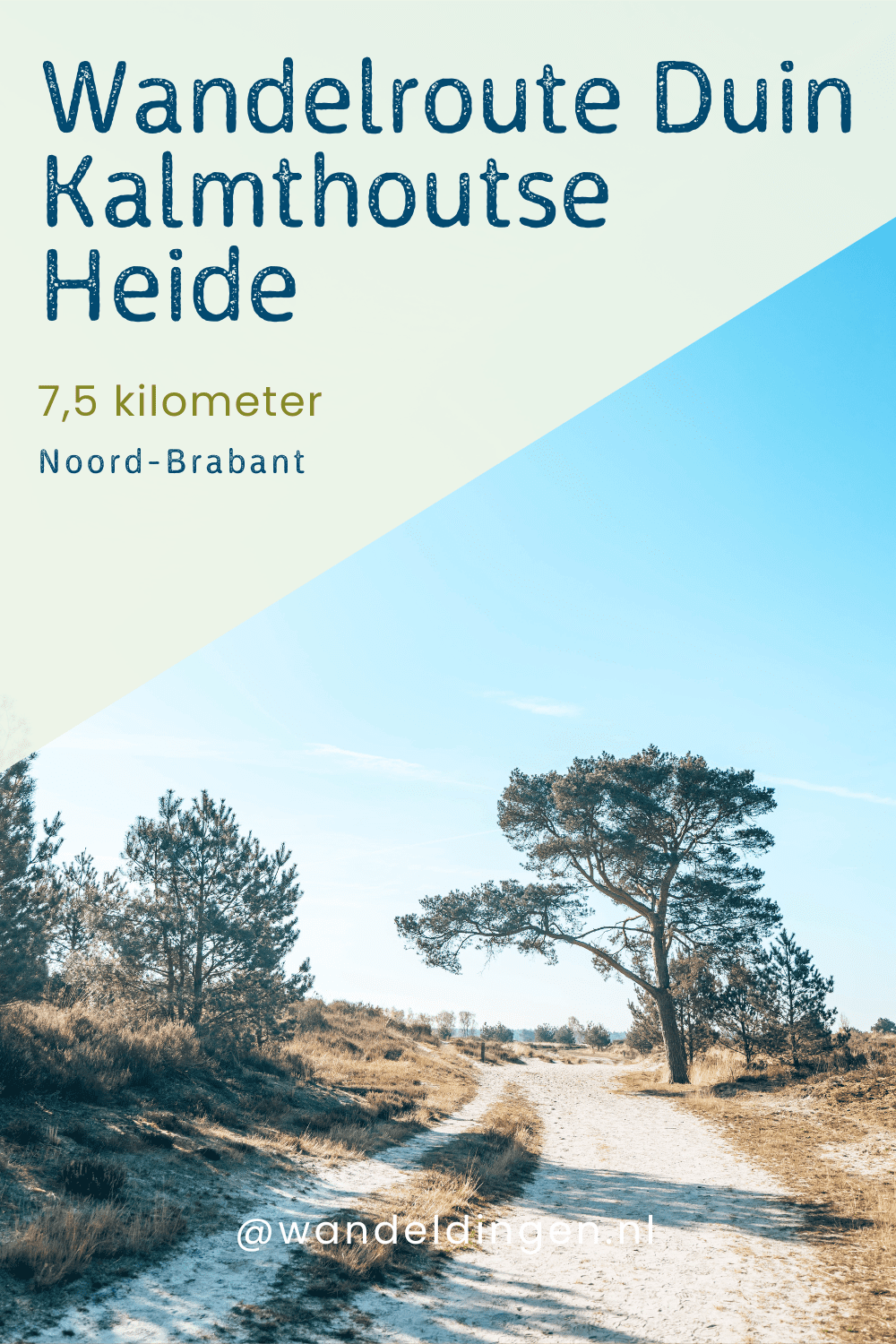 wandelroute duin