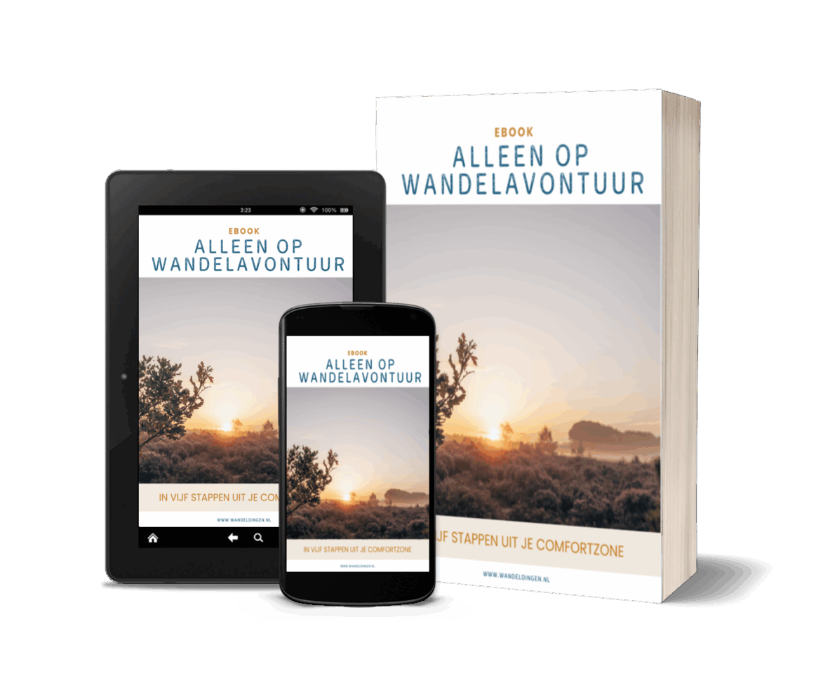 ebook alleen op wandelavontuur