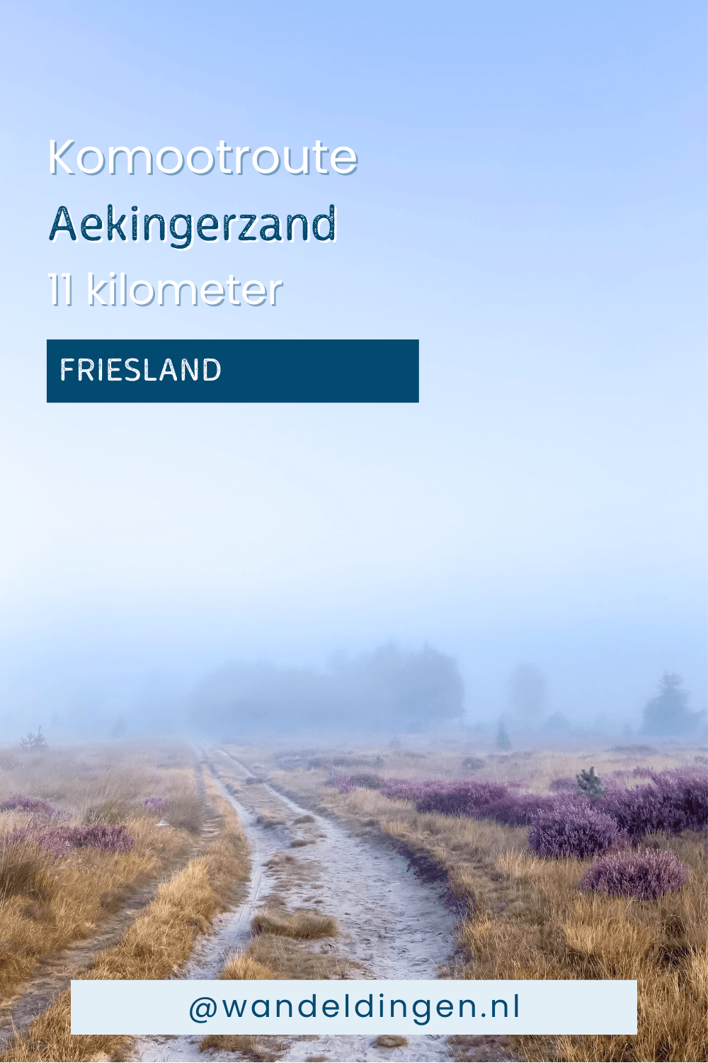 Komootroute Aekingerzand